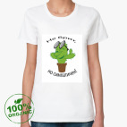 Женская футболка органик