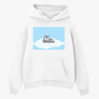 Толстовка худи оверсайз