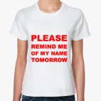 Женская футболка