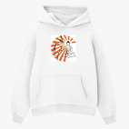 Толстовка худи оверсайз