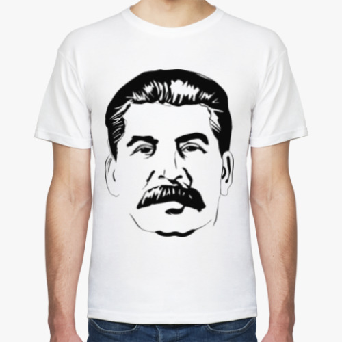 Футболка с принтом Иосиф Сталин
