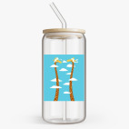 Банка с бамбуковой крышкой