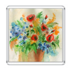 Маки. Акварель