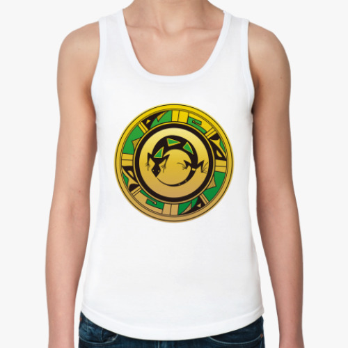 Женская майка с принтом Lizard