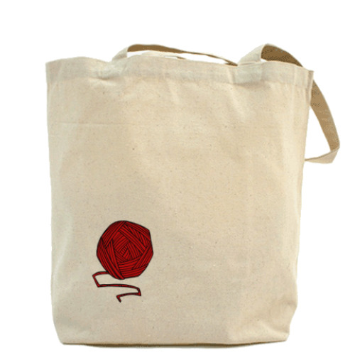 Сумка шоппер с принтом И дракону нужен шарф