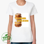 Женская футболка органик