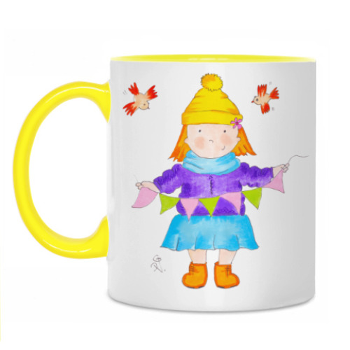 Кружка с принтом Праздник всегда!