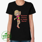 Женская футболка органик