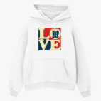 Толстовка худи оверсайз