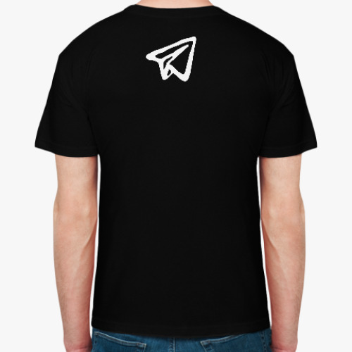 Футболка с принтом Telegram