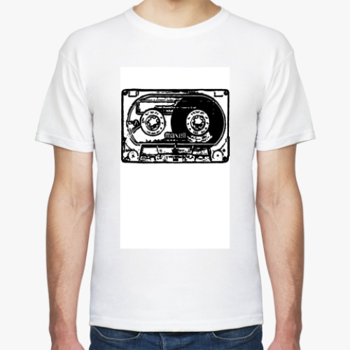 Футболка с принтом Cassette
