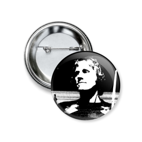 Значок 37мм с принтом Дом