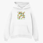 Толстовка худи оверсайз