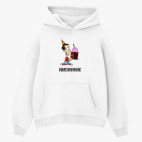 Толстовка худи оверсайз