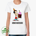 Женская футболка органик