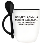 Кружка с ложкой