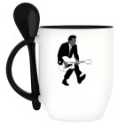 Кружка с ложкой