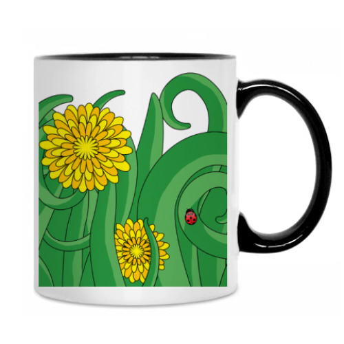 Кружка с принтом It's spring