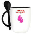 Кружка с ложкой