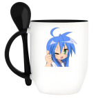 Кружка с ложкой