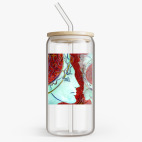 Банка с бамбуковой крышкой