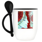 Кружка с ложкой