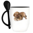 Кружка с ложкой