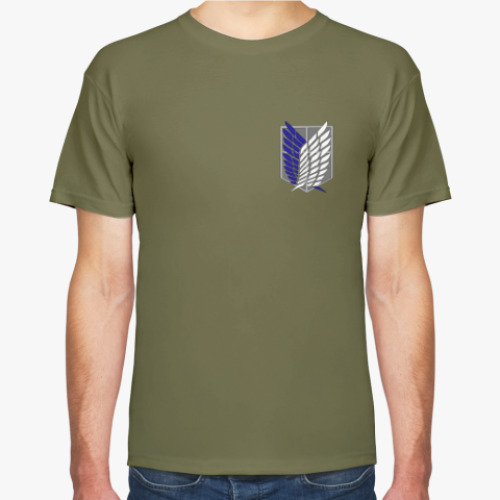 Футболка с принтом Shingeki No Kyojin