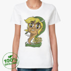 Женская футболка органик