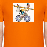 Веселый велосипедист