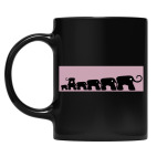 Кружка цветная UV-DTF