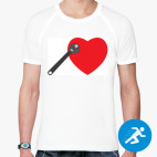 Мужская спортивная футболка