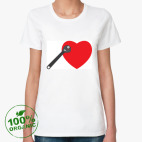 Женская футболка органик