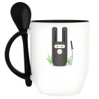 Кружка с ложкой