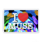 Магнит 7,5 x 5,1 см I LOVE MUSE