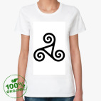 Женская футболка органик