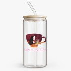 Банка с бамбуковой крышкой