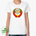 Женская футболка органик