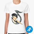 Женская спортивная футболка