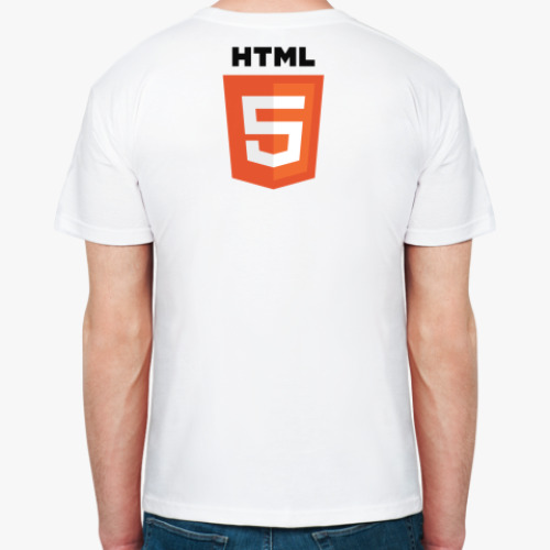 Футболка с принтом HTML5