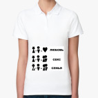 Женская рубашка поло