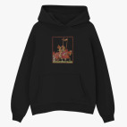 Толстовка худи оверсайз