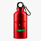 Металлическая бутылка 400 мл UV-DTF