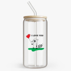 Банка с бамбуковой крышкой