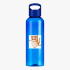 Прозрачная спортивная бутылка