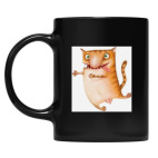 Кружка цветная UV-DTF