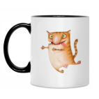 Кружка двухцветная