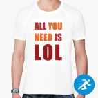 Мужская спортивная футболка