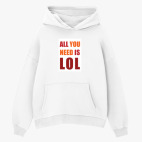 Толстовка худи оверсайз