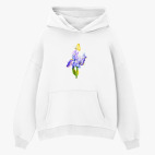 Толстовка худи оверсайз